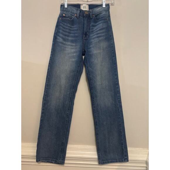 BDG Urban Outfitters Cowboy Jeans Size 24 Bootcut Medium Wash - Picture 1 of 7